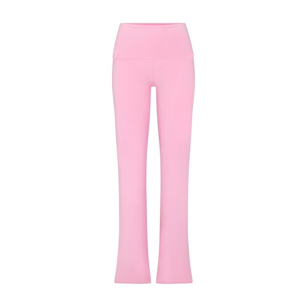NWT SKIMS Cotton Jersey Foldover Pant Cotton Candy Size L - Sold out online!